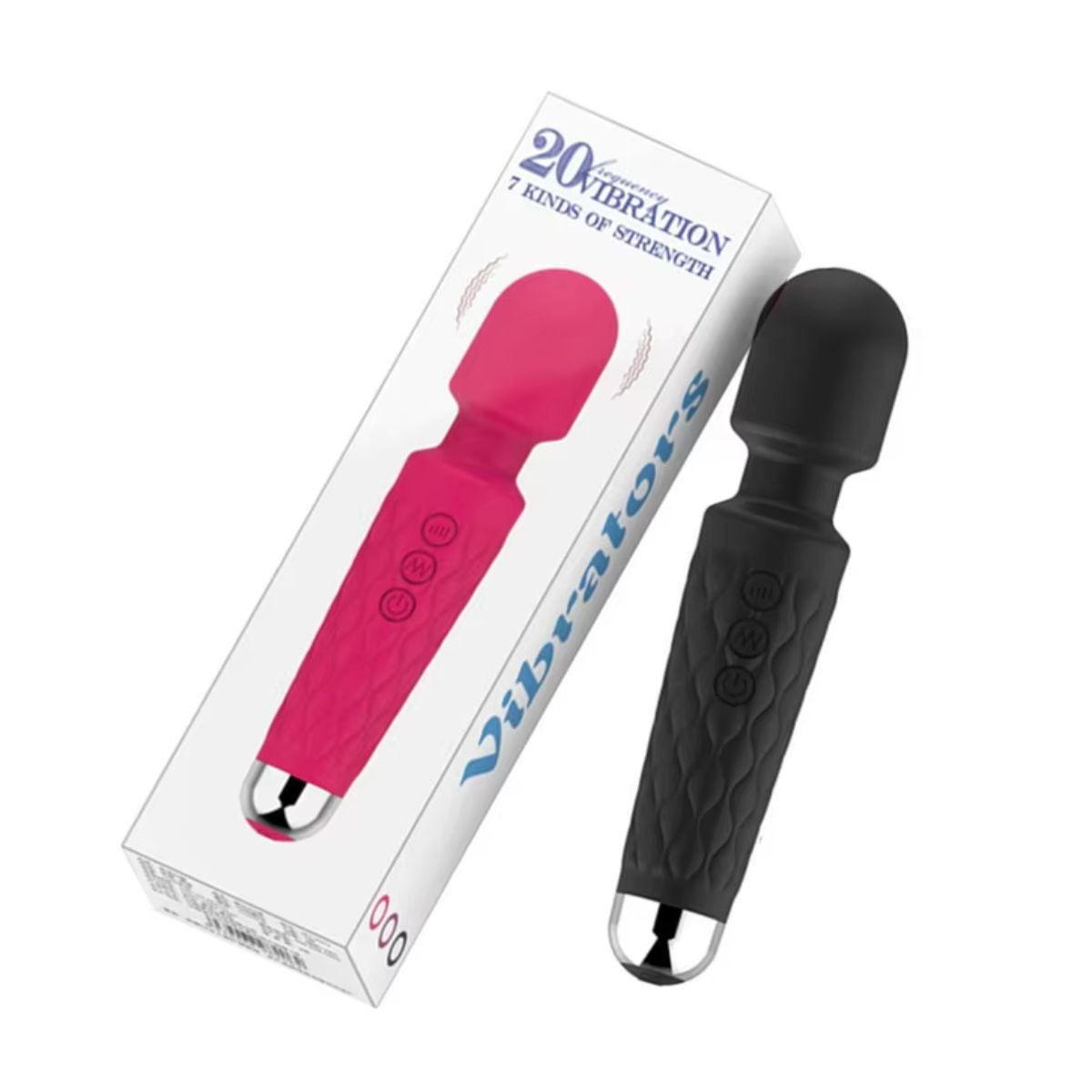 GENERICO - Vibrador 20 velocidades - Negro