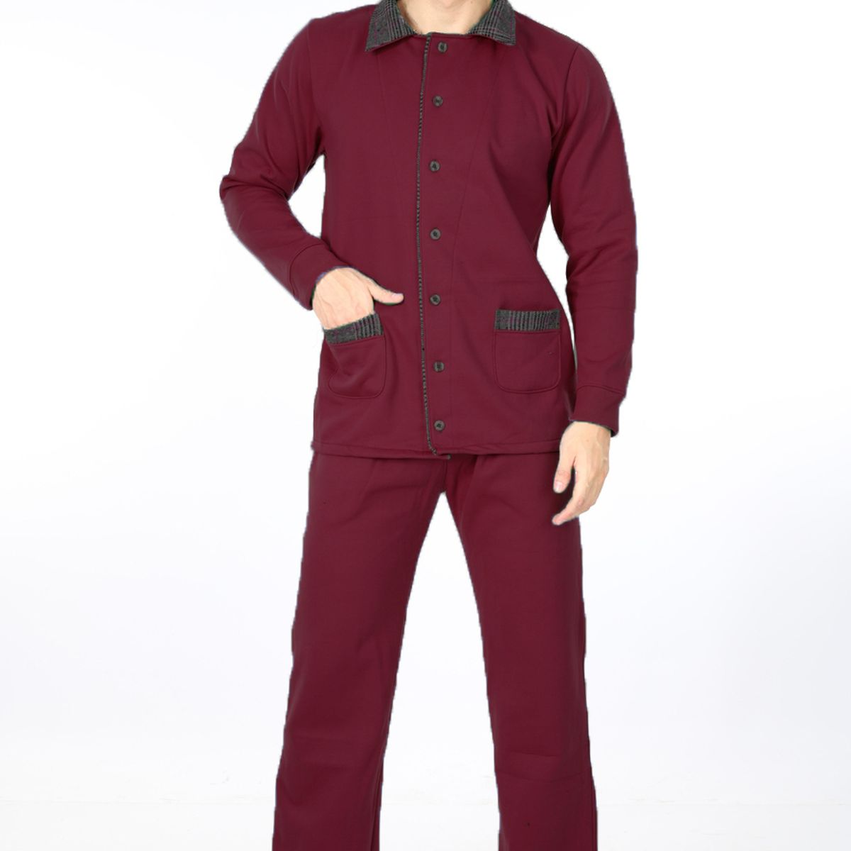 KYM MULTIUSOS - PIJAMA FRANELA HOMBRE