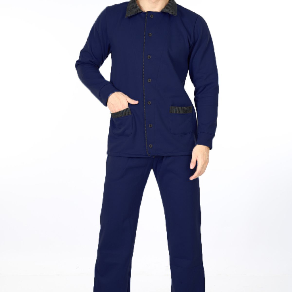 KYM MULTIUSOS - PIJAMA FRANELA HOMBRE