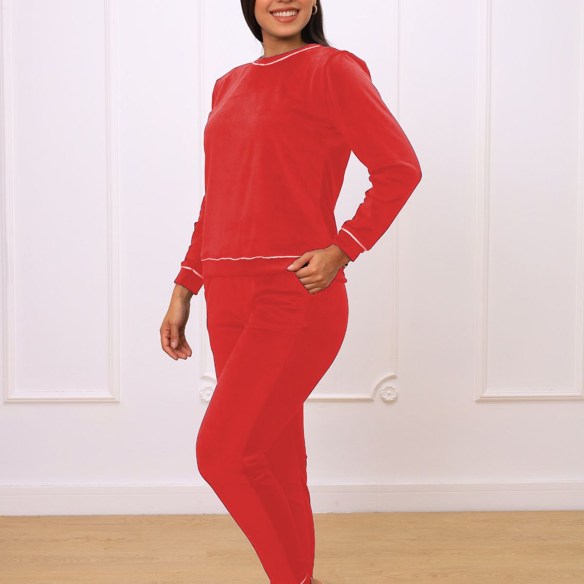 KYM MULTIUSOS - PIJAMA TERCIOPELO MUJER