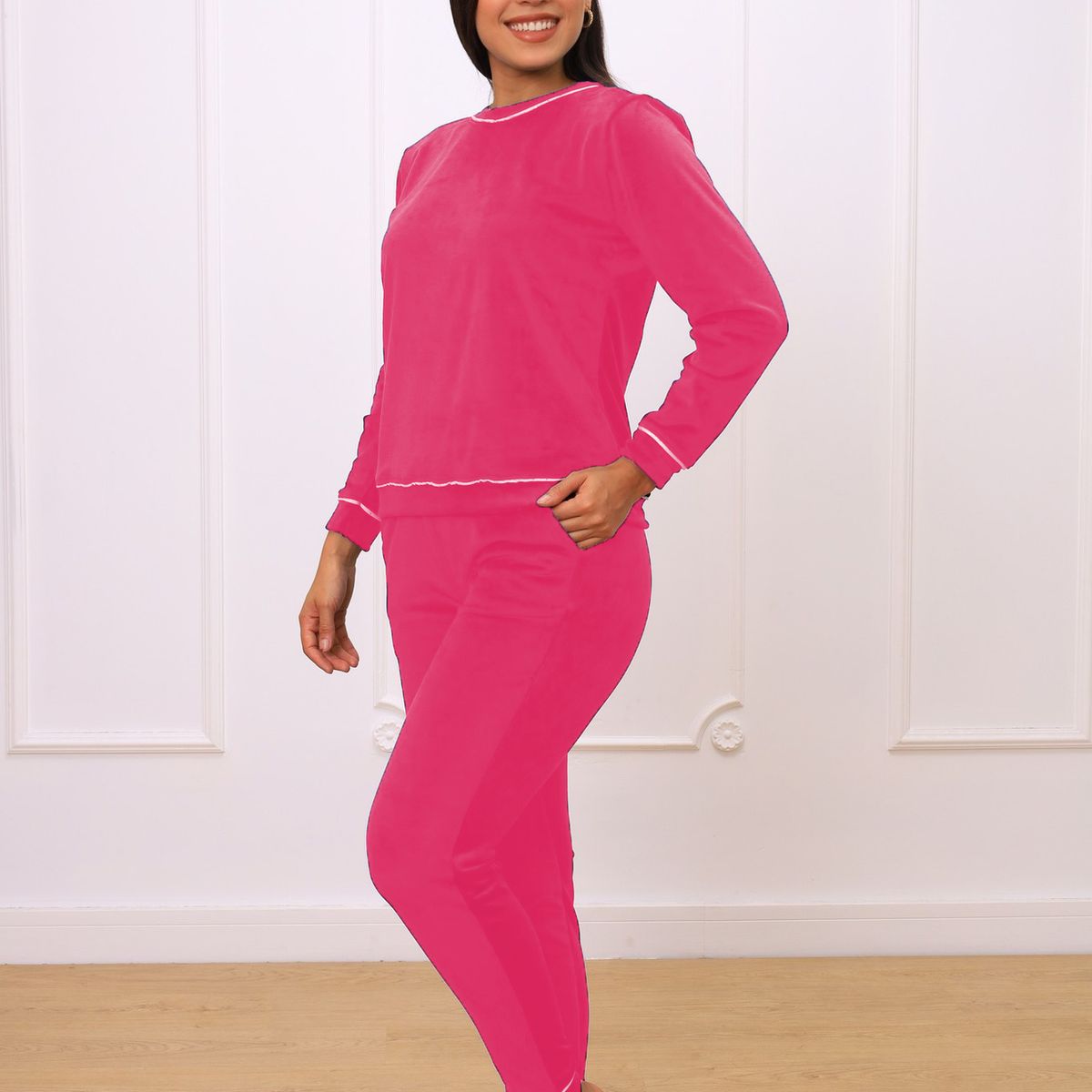 KYM MULTIUSOS - PIJAMA TERCIOPELO MUJER