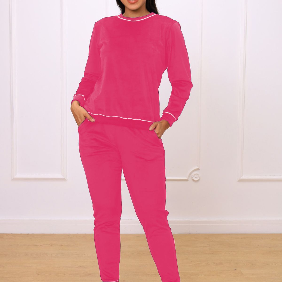 KYM MULTIUSOS - PIJAMA TERCIOPELO MUJER