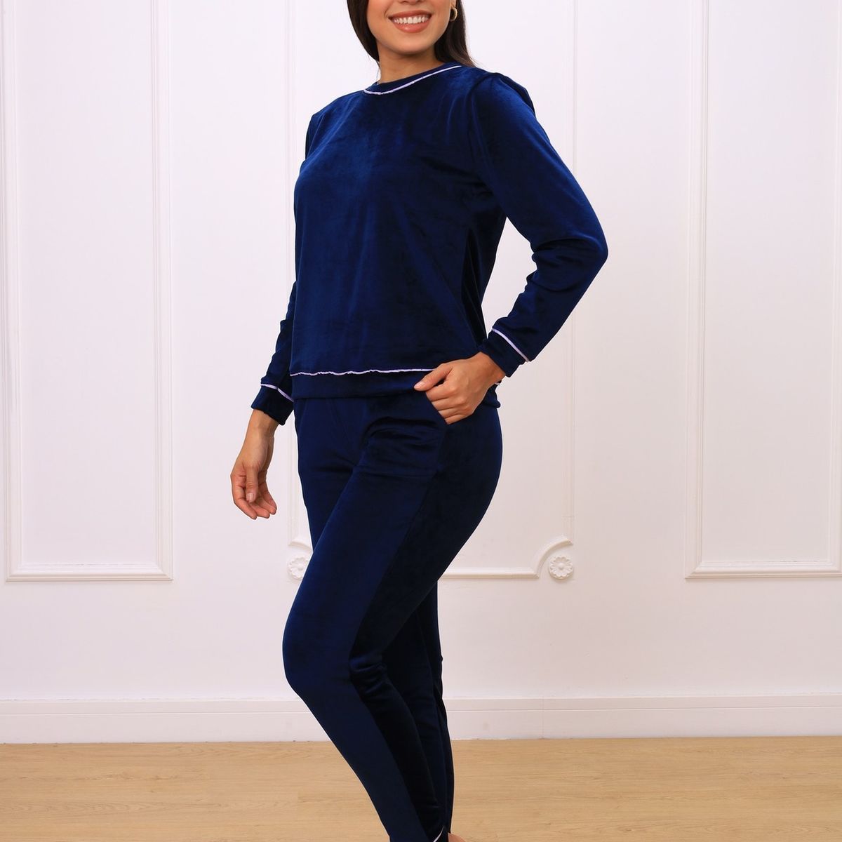 KYM MULTIUSOS - PIJAMA TERCIOPELO MUJER