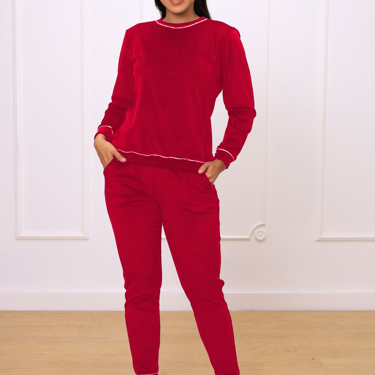 KYM MULTIUSOS - PIJAMA TERCIOPELO MUJER