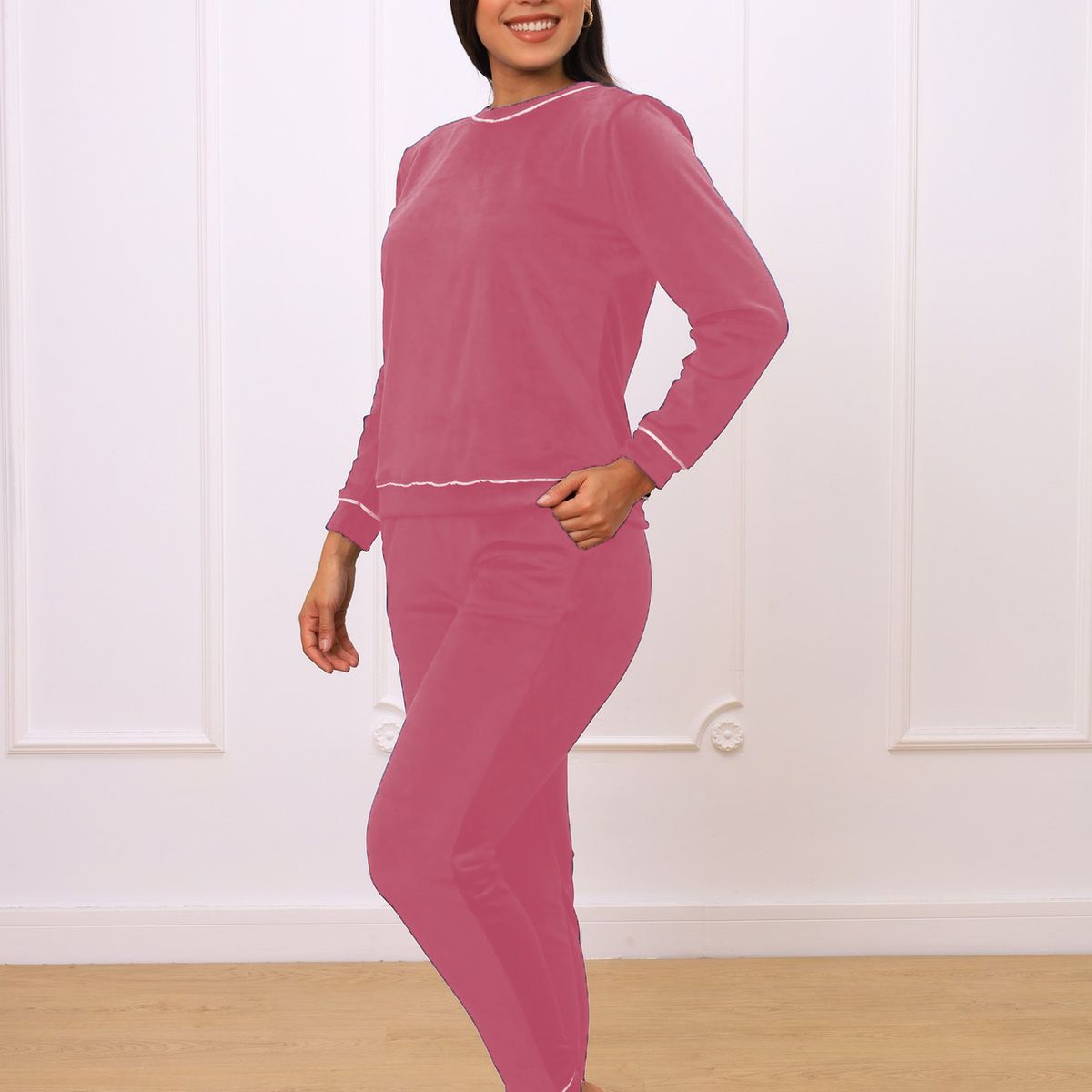 KYM MULTIUSOS - PIJAMA TERCIOPELO MUJER