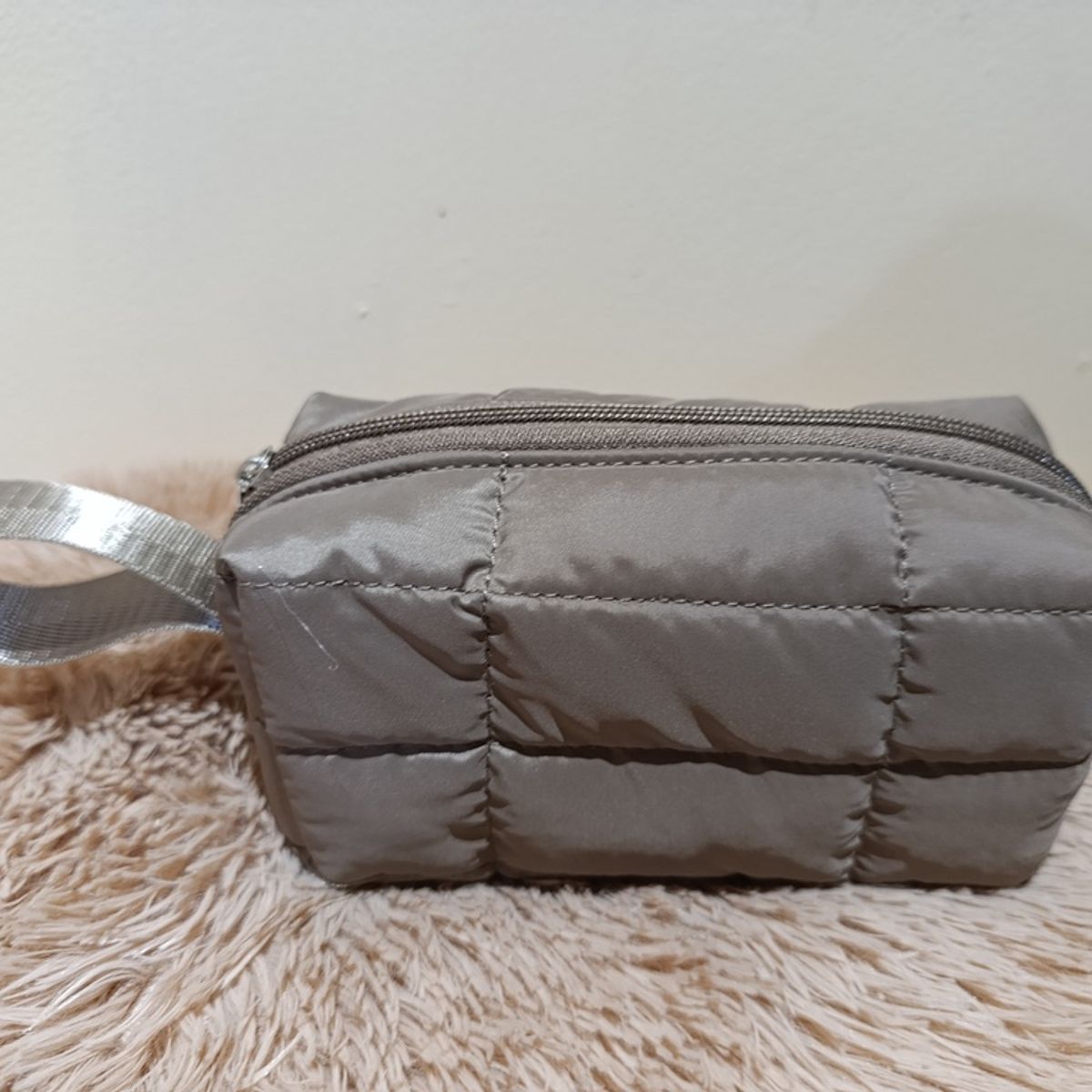 MORITA BAG STORE - NECESER DE MAQUILLAJE PARA  MUJER COLOR TAUPE