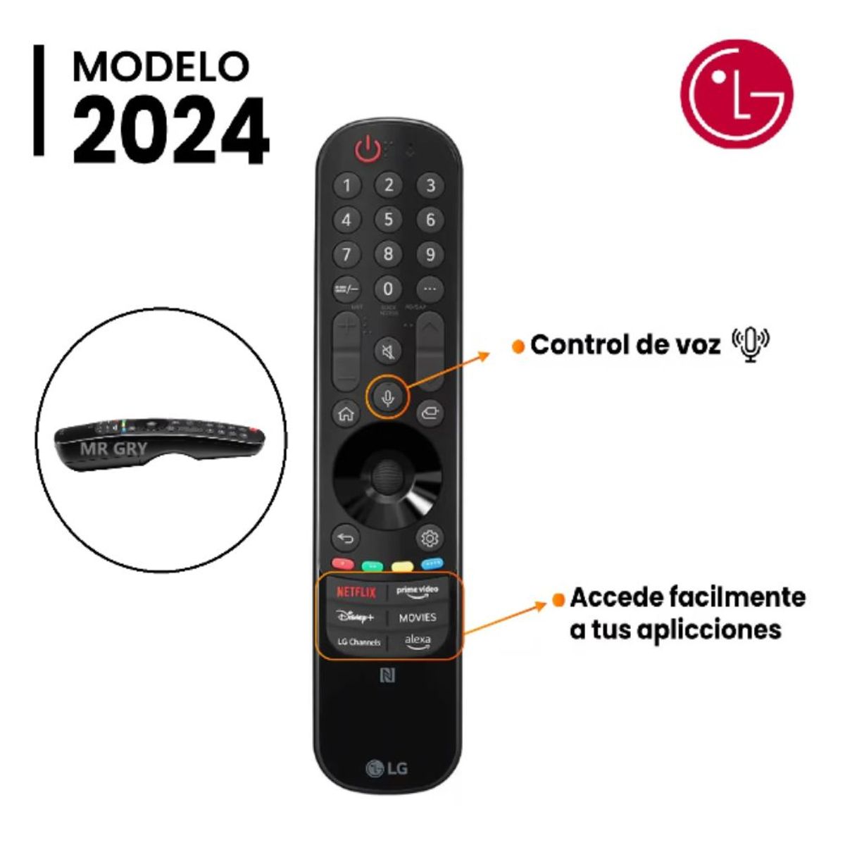 LG - Magic Remote LG Modelo MR24GN