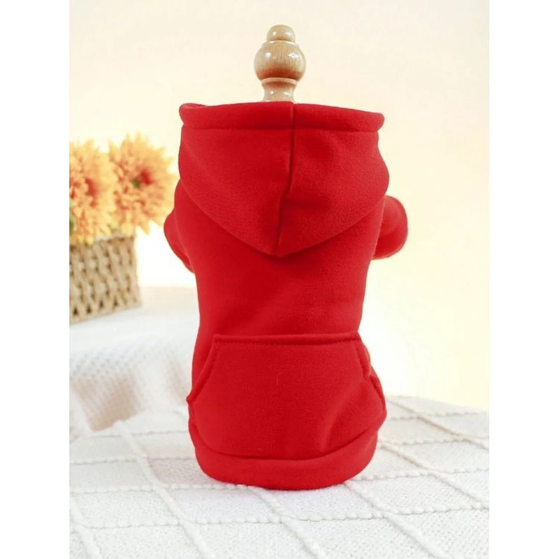 JET - POLERA CON CAPUCHA PARA PERRITO TALLA 02