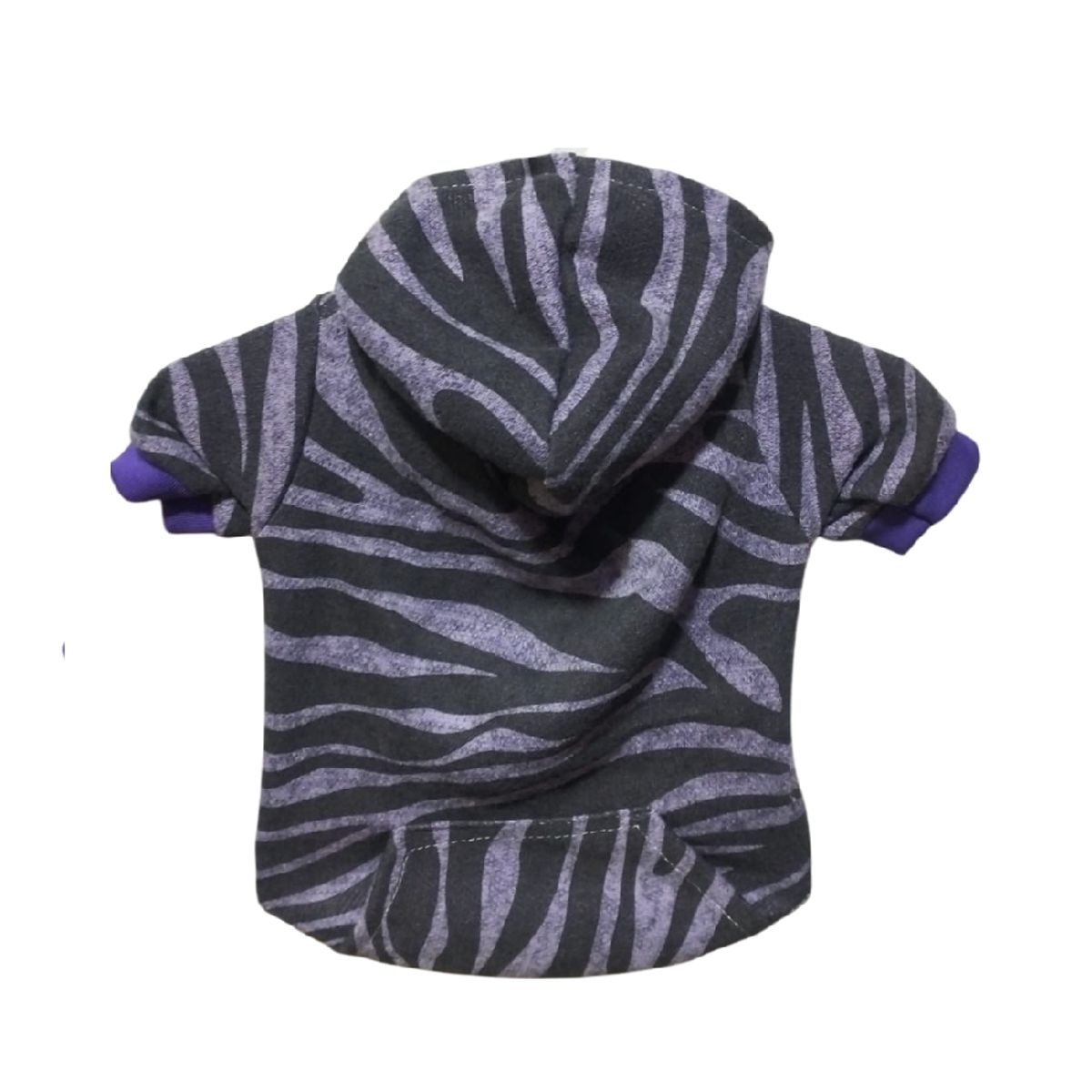 GENERICO - Polera con capucha para perros y gatos morado talla 1