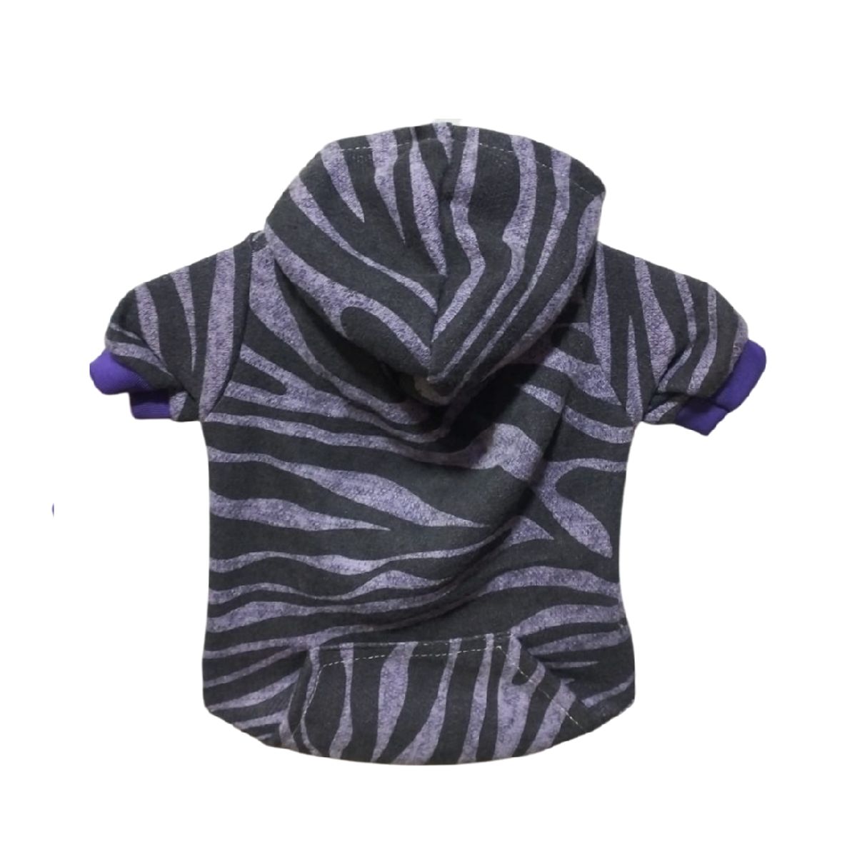 GENERICO - Polera con capucha para perros y gatos morado talla 1