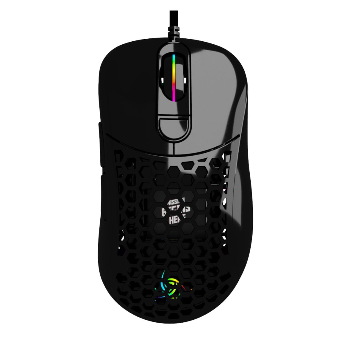 VSG - Mouse Gamer VSG Aquila Air DPI 16,000 RGB Negro Brillante