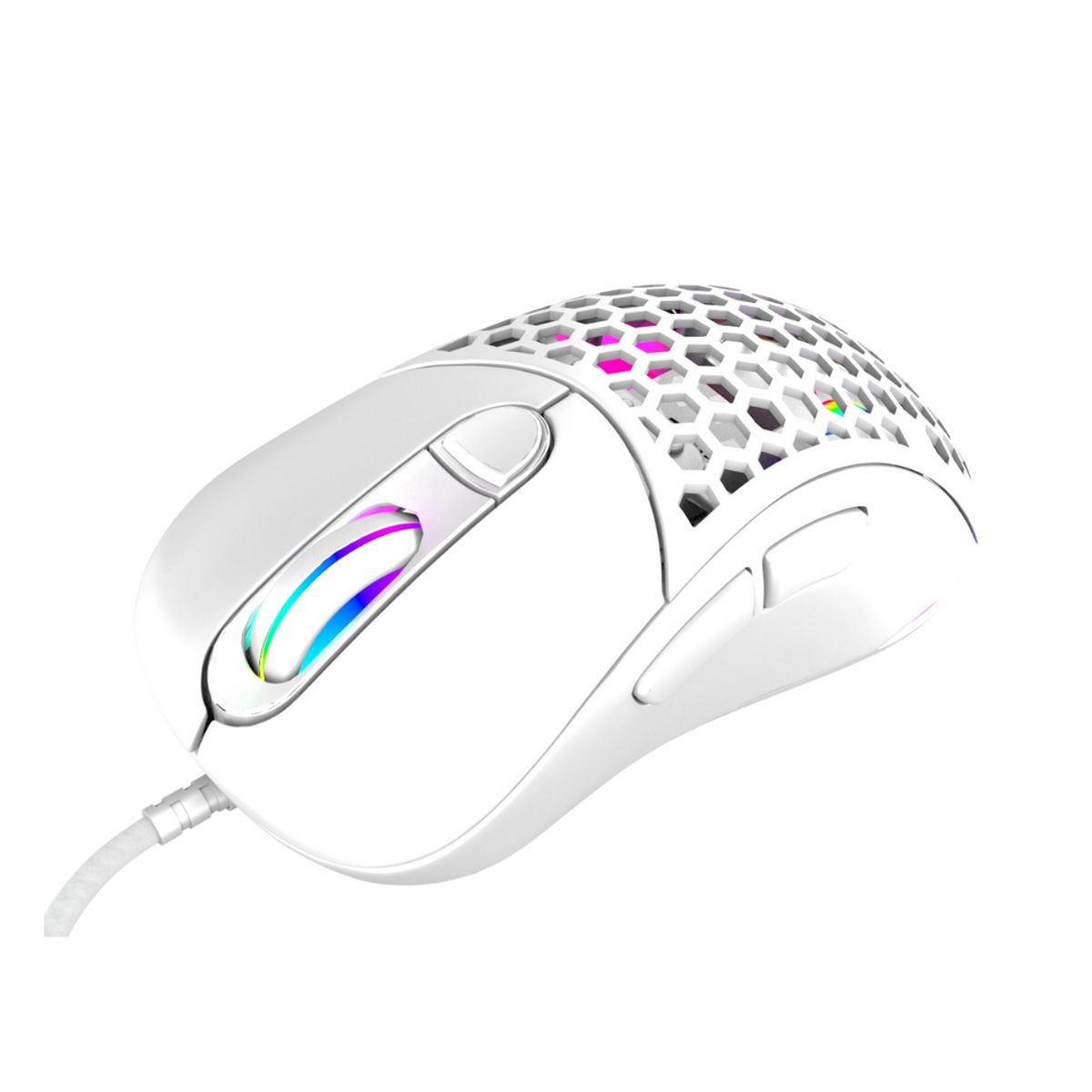VSG - Mouse Gamer VSG Aquila Air DPI 16,000 RGB Blanco Mate