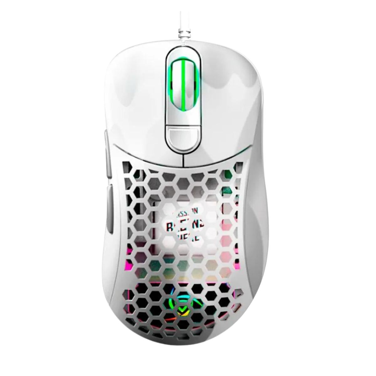 VSG - Mouse Gamer VSG Aquila Air DPI 16,000 RGB Blanco Brillante