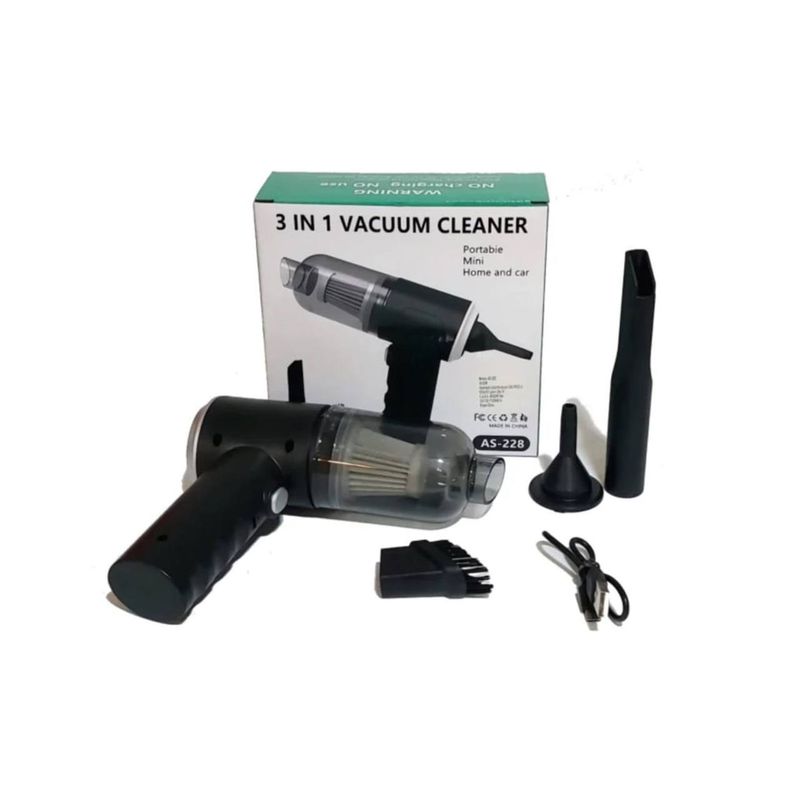 GENERICO - VACUUM CLEANER – ASPIRADORA 3 EN 1 INALÁMBRICA RECARGABLE