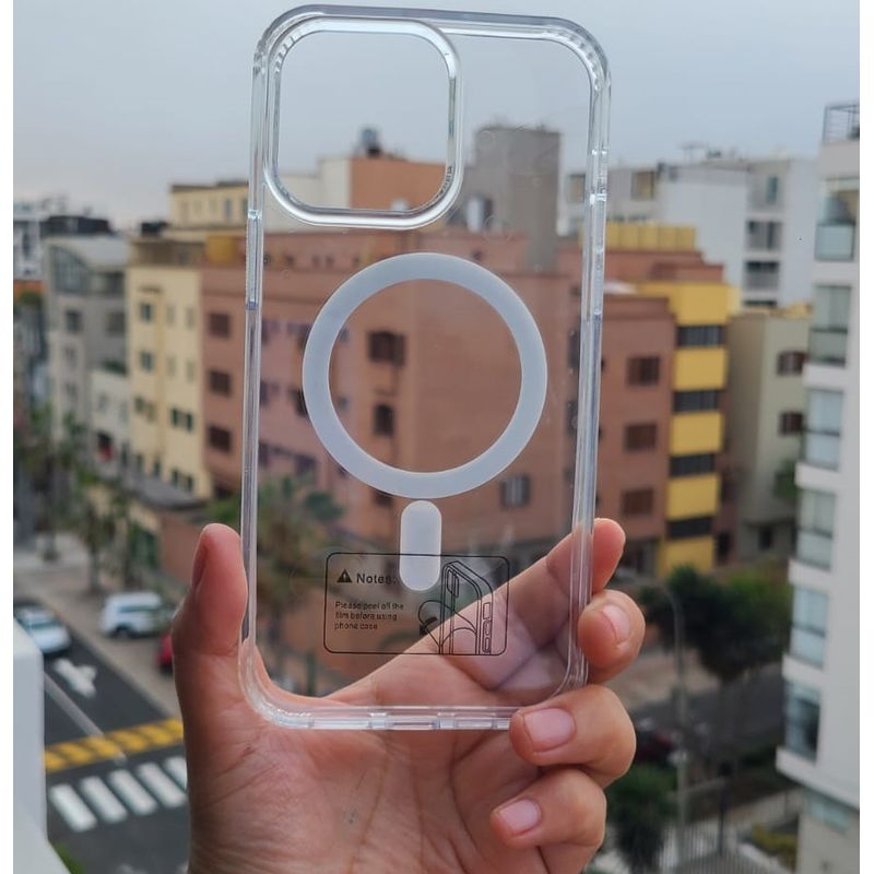 GENERICO - Case Transparente con Magsafe  para Iphone 12