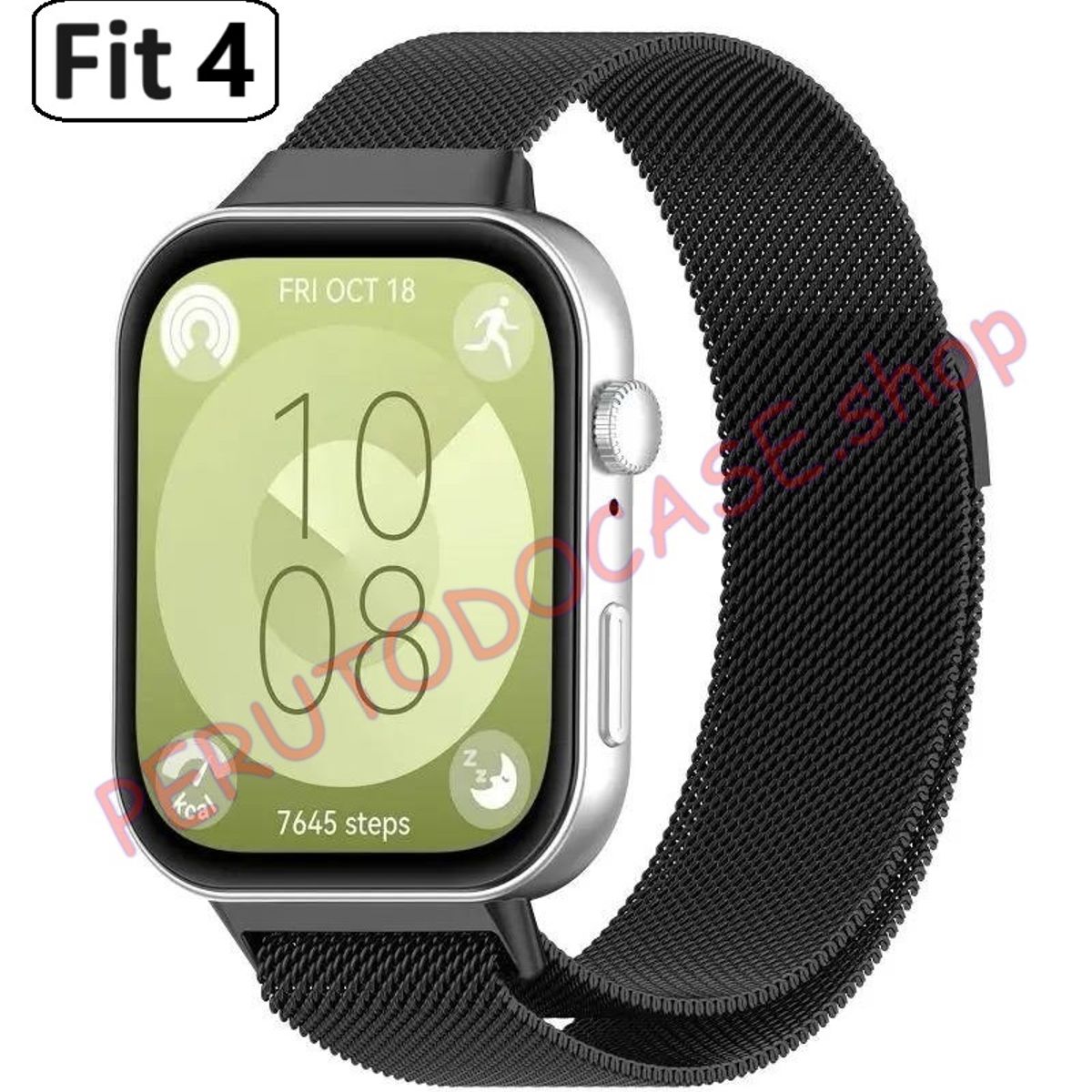 GENERICO - Correa para Huawei Fit 4 Negro