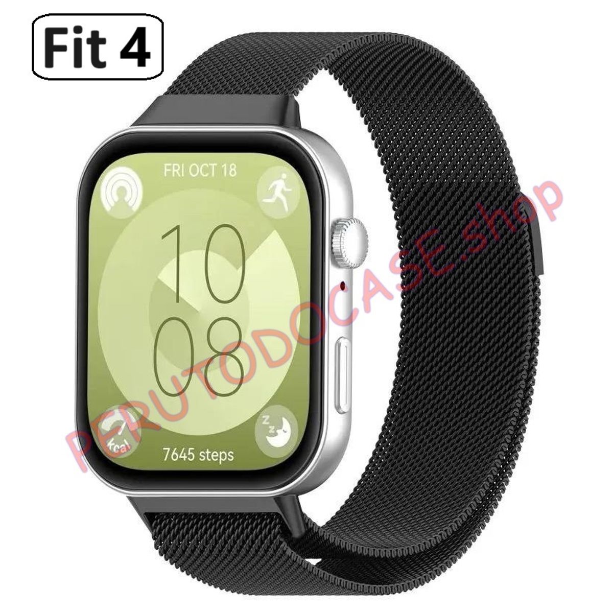 GENERICO - Correa para Huawei Fit 4 Negro