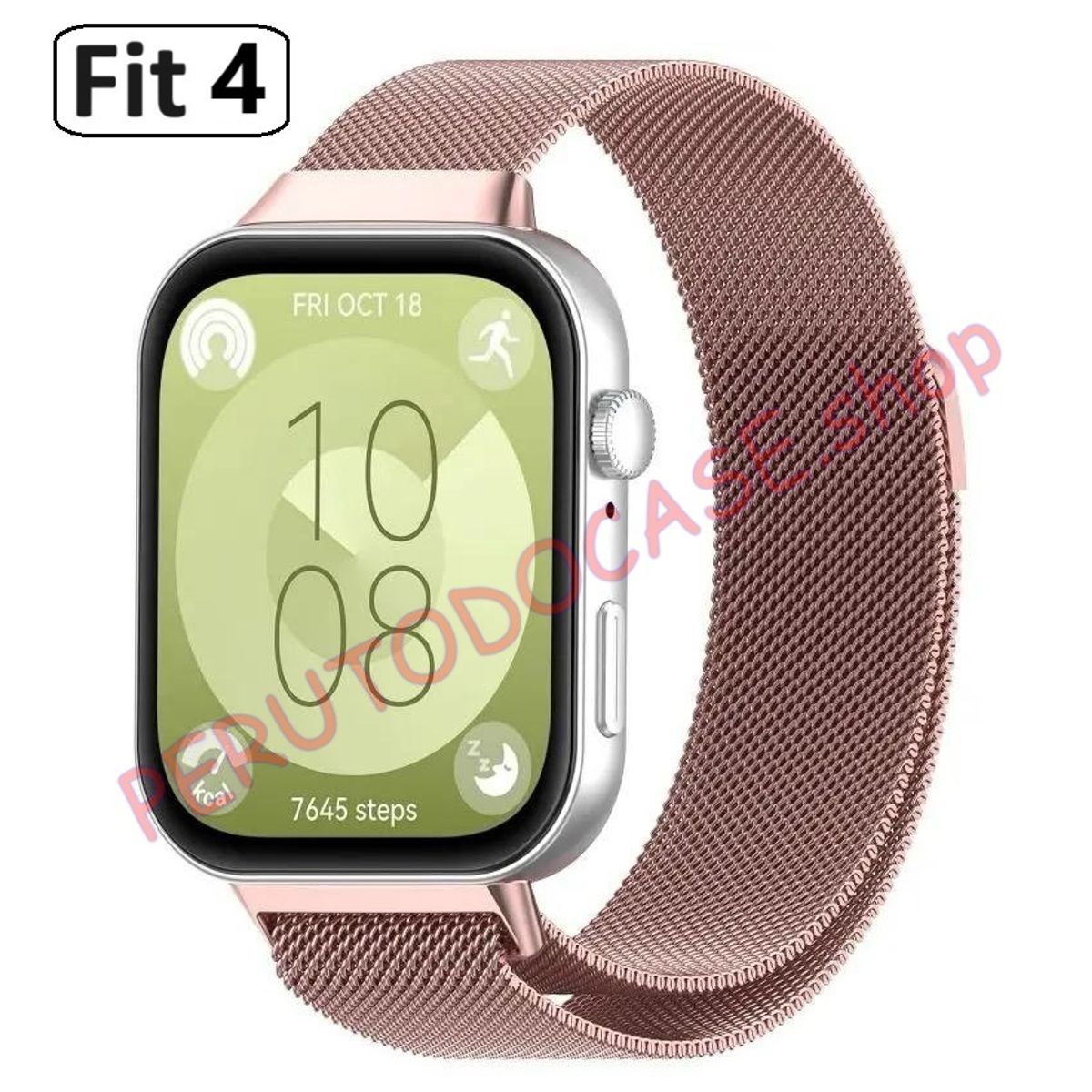 GENERICO - Correa para Huawei Fit 4 Rosado