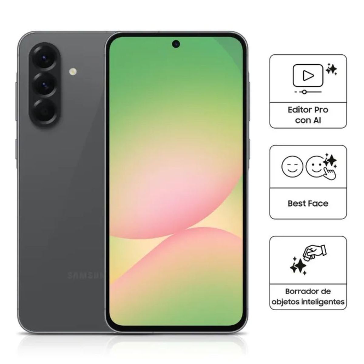 SAMSUNG - Celular Libre Samsung Galaxy A56 5G 6.7"  Pulg.  8GB RAM 256GB  - Graphite