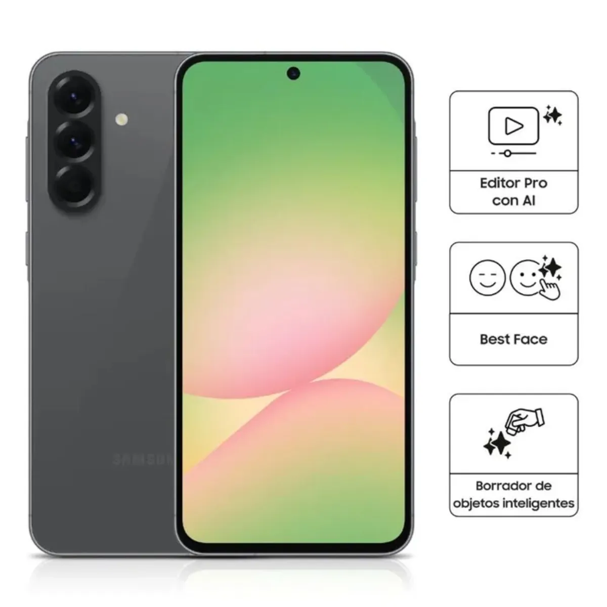 SAMSUNG - Celular Libre Samsung Galaxy A56 5G 6.7"  Pulg.  8GB RAM 256GB  - Graphite