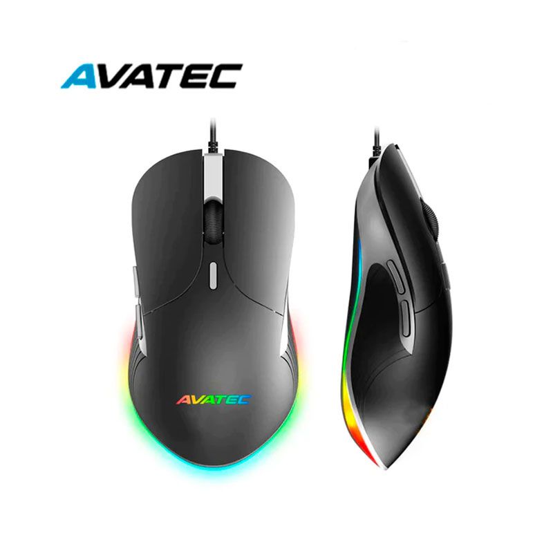 AVATEC - MOUSE GAMER AVATEC CMS-8409B 7200 DPI BLACK USB