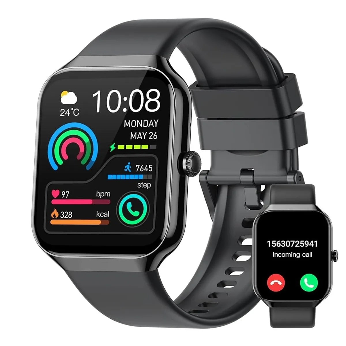 TEROS - Smartwatch Teros TE-8080 Negro Bluetooh GPS