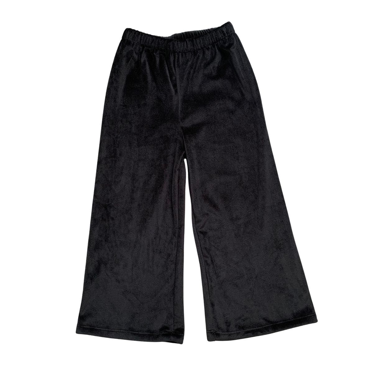 RED CARROT - Pantalon palazo negro de plush