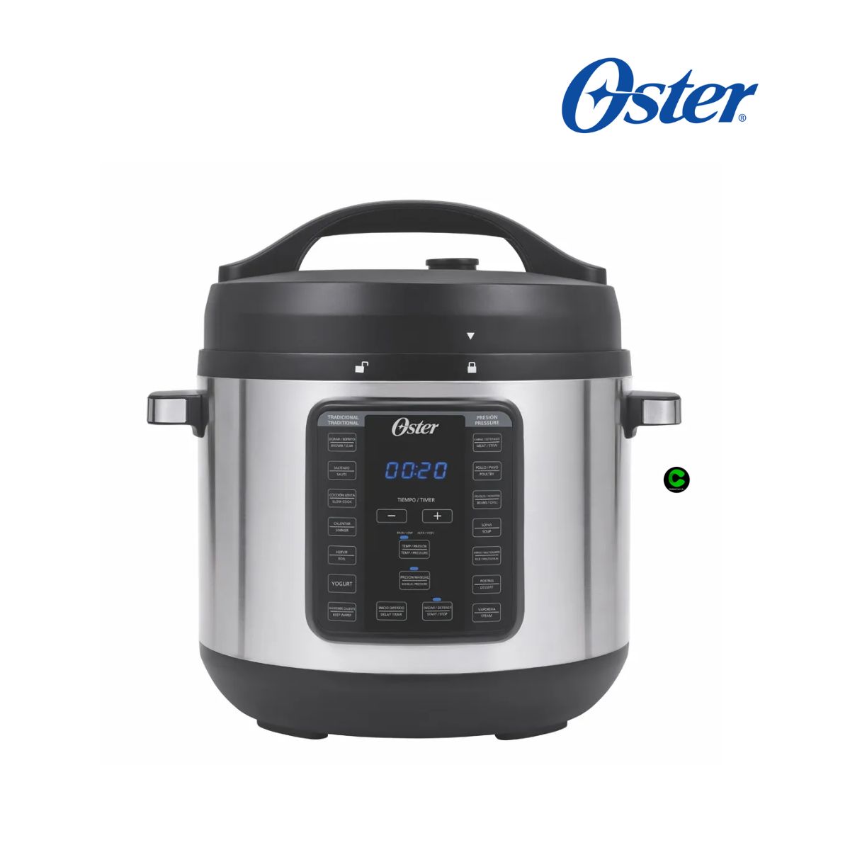 OSTER - Multi Olla Bioceramic XL Oster 7,5 L y 14 funciones CKSTPCECT75DF