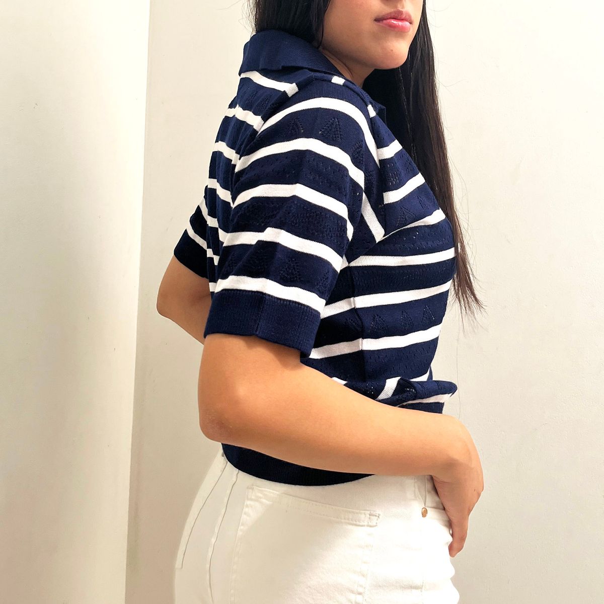 JAROLA - Polo Tejido Listado Jarola Laura