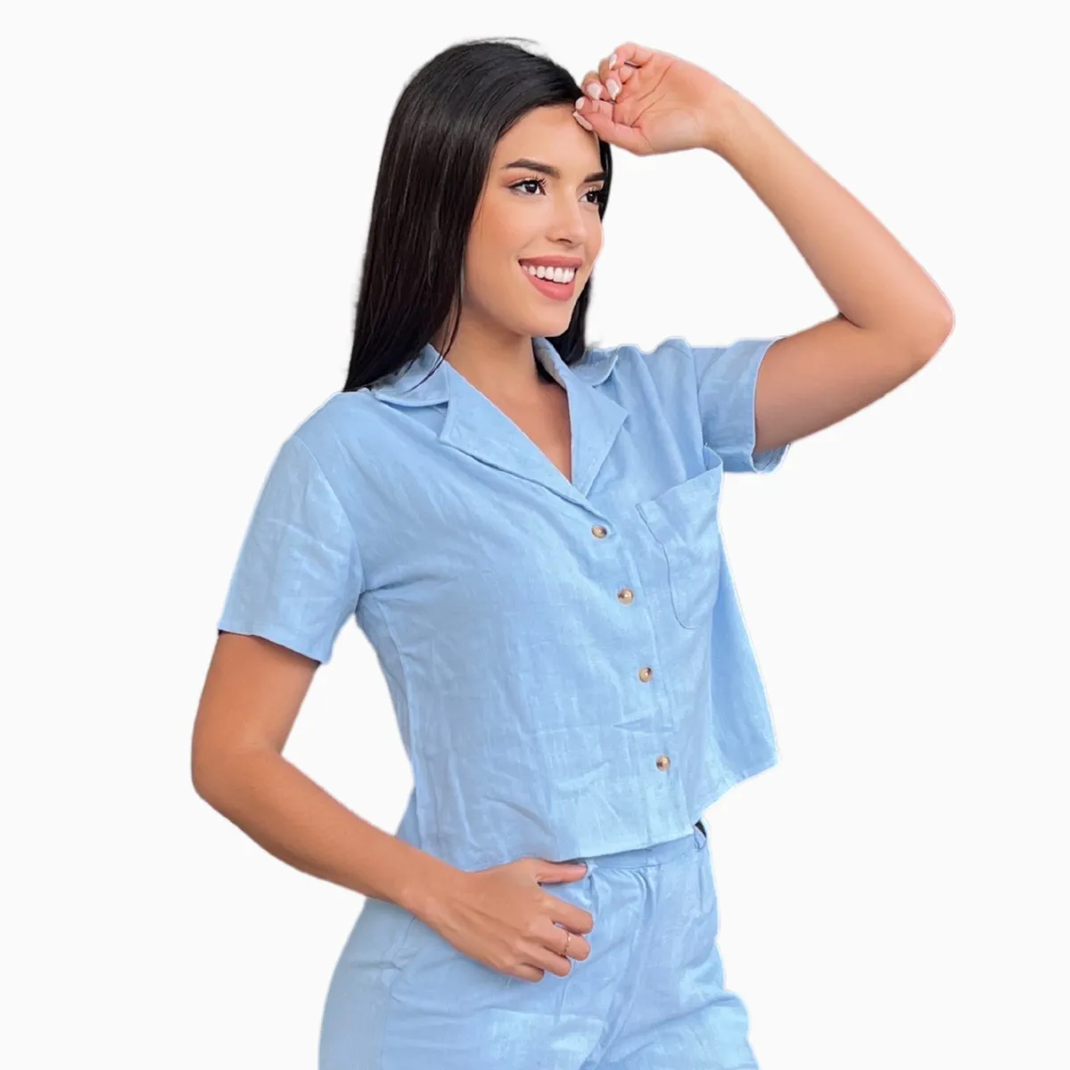 JAROLA - Blusa Lino Jarola Chantal