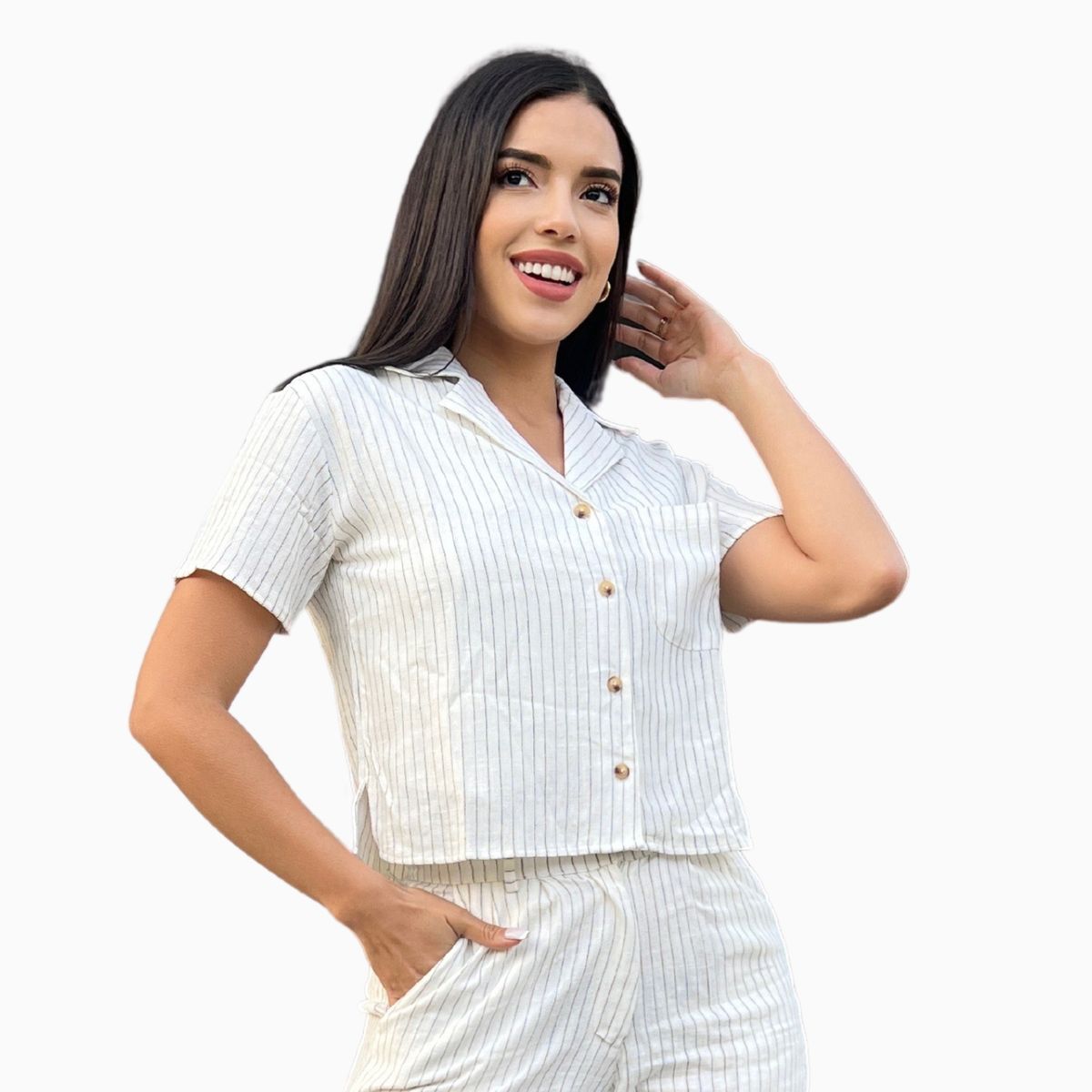 JAROLA - Blusa Lino Jarola Chantal