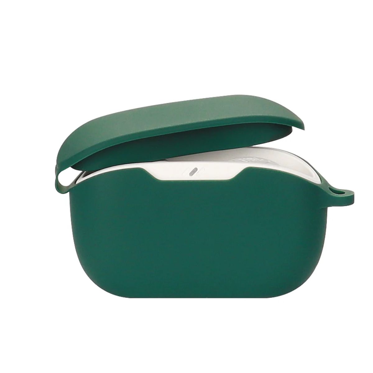 GENERICO - Funda case de silicona para audifonos JBL WAVE BUDS 2 color verde