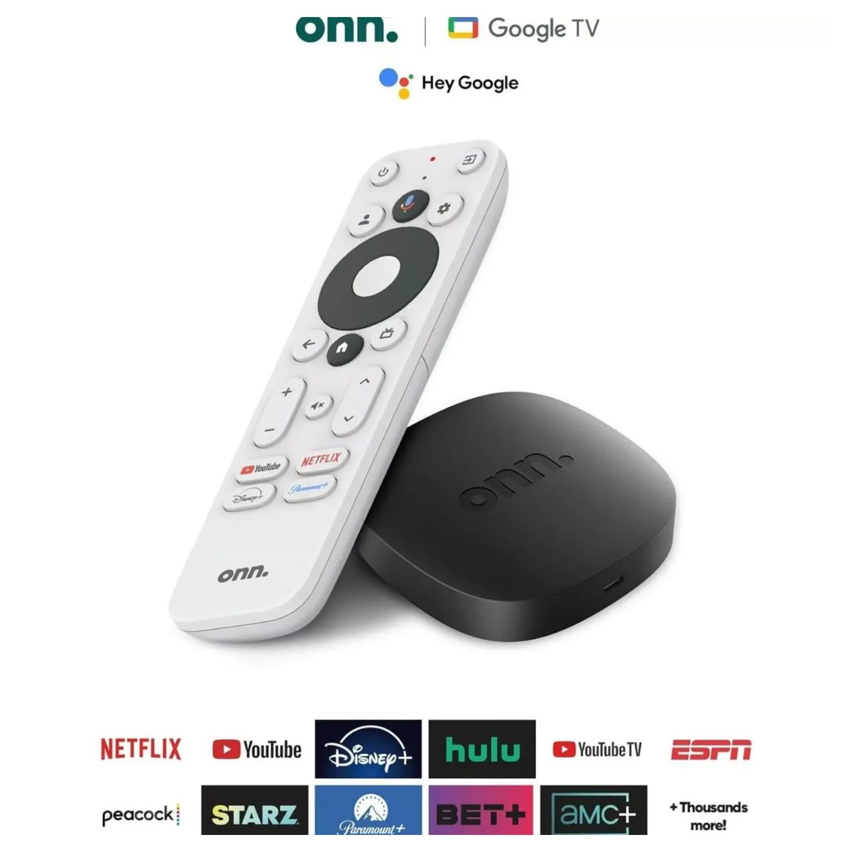 ONN - Android Tv Box WATCH Onn 2023 4K Certificado Google Tv