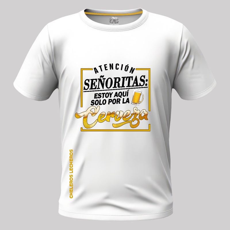 CHELEROS LECHEROS - Polo Chelero ESTOY AQUI POR LA CERVEZA