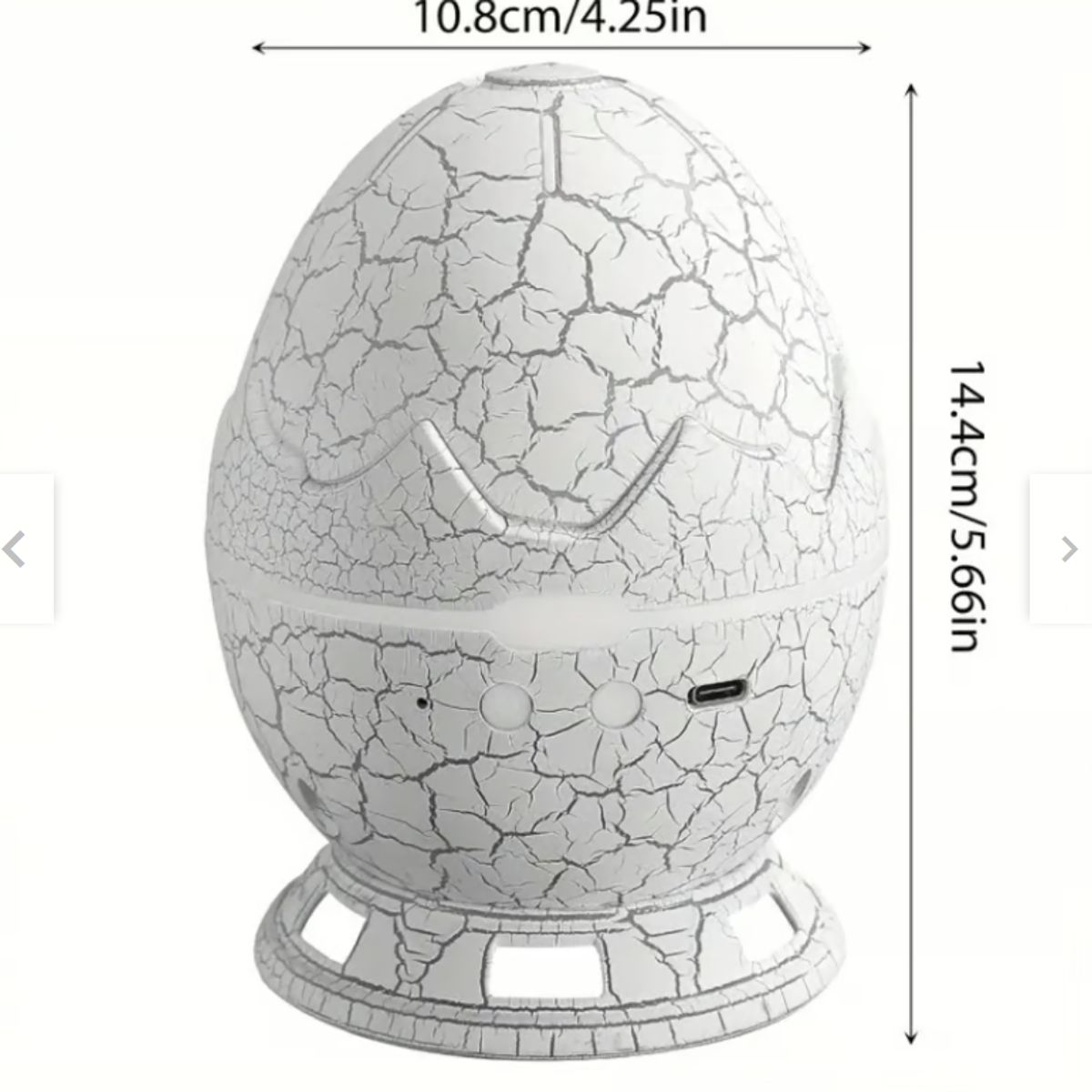 GENERICO - LÁMPARA PROYECTOR DE GALAXIA HUEVO DINOSAURIO DE DORMITORIO Y DE MESA