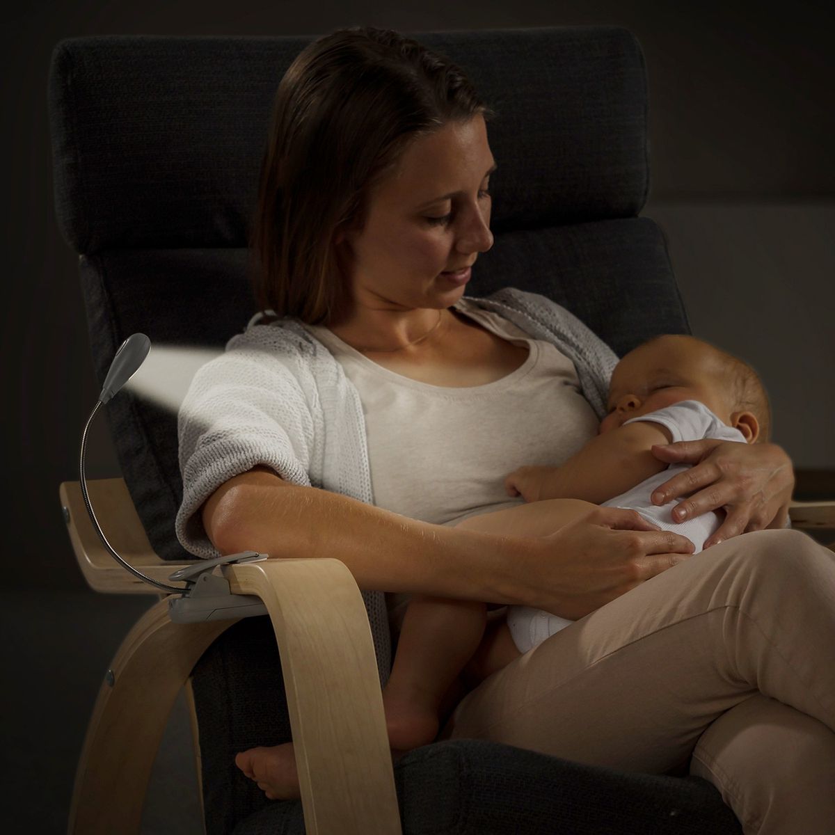 THE BABY SPOT - Reer - Lámpara LED con pinza para lactancia