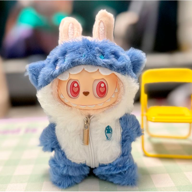 DISEÑO ORIGINAL - Ropa Labubu Disfraz Tiburon Enterizo