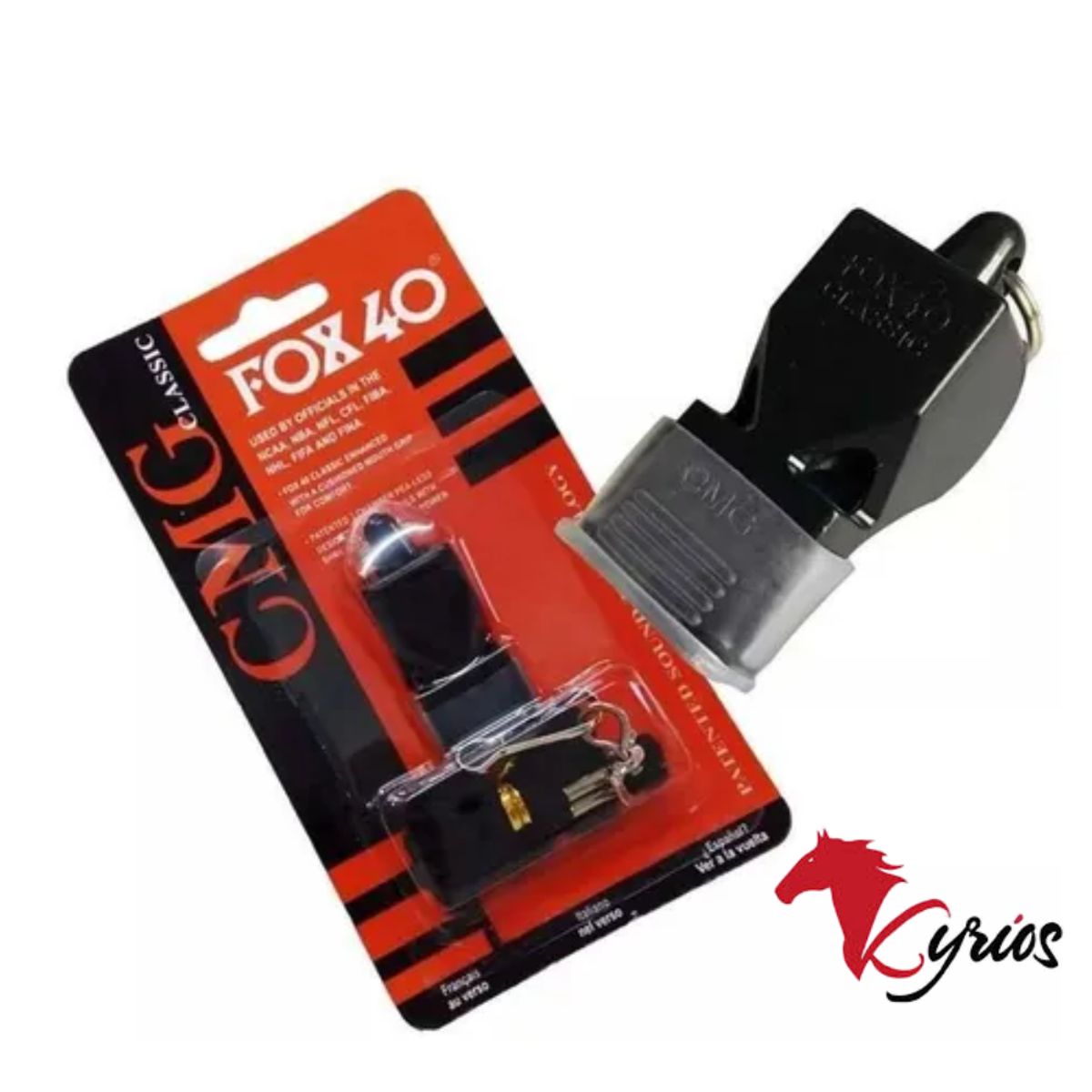 NO LOGO - Silbato Fox 40 Para Entrenamiento