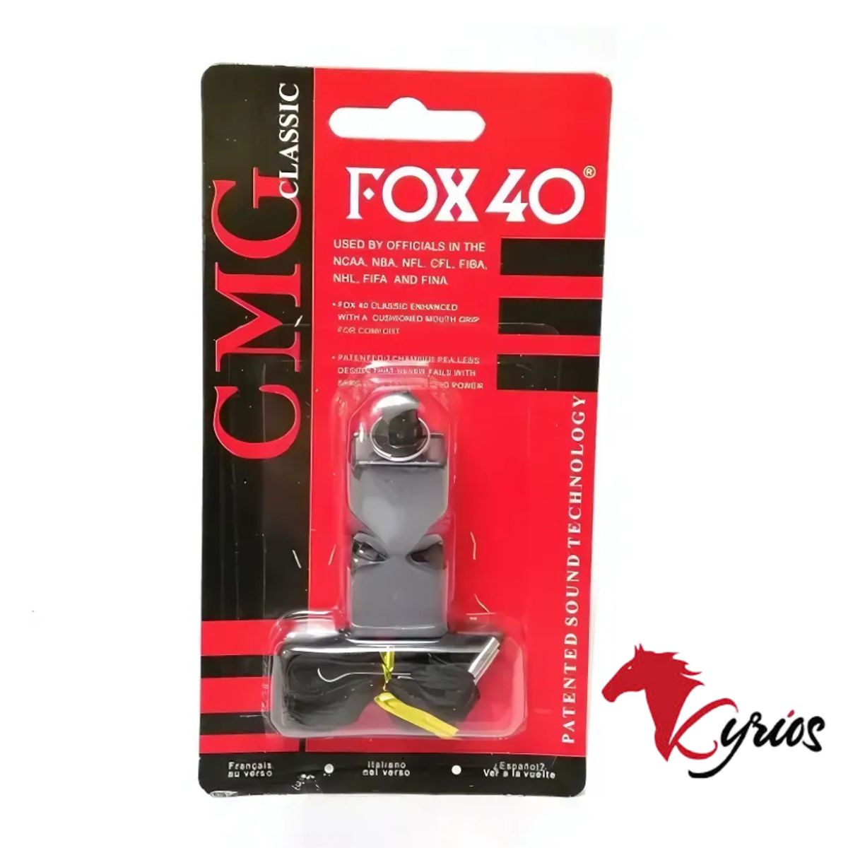 NO LOGO - Silbato Fox 40 Para Entrenamiento