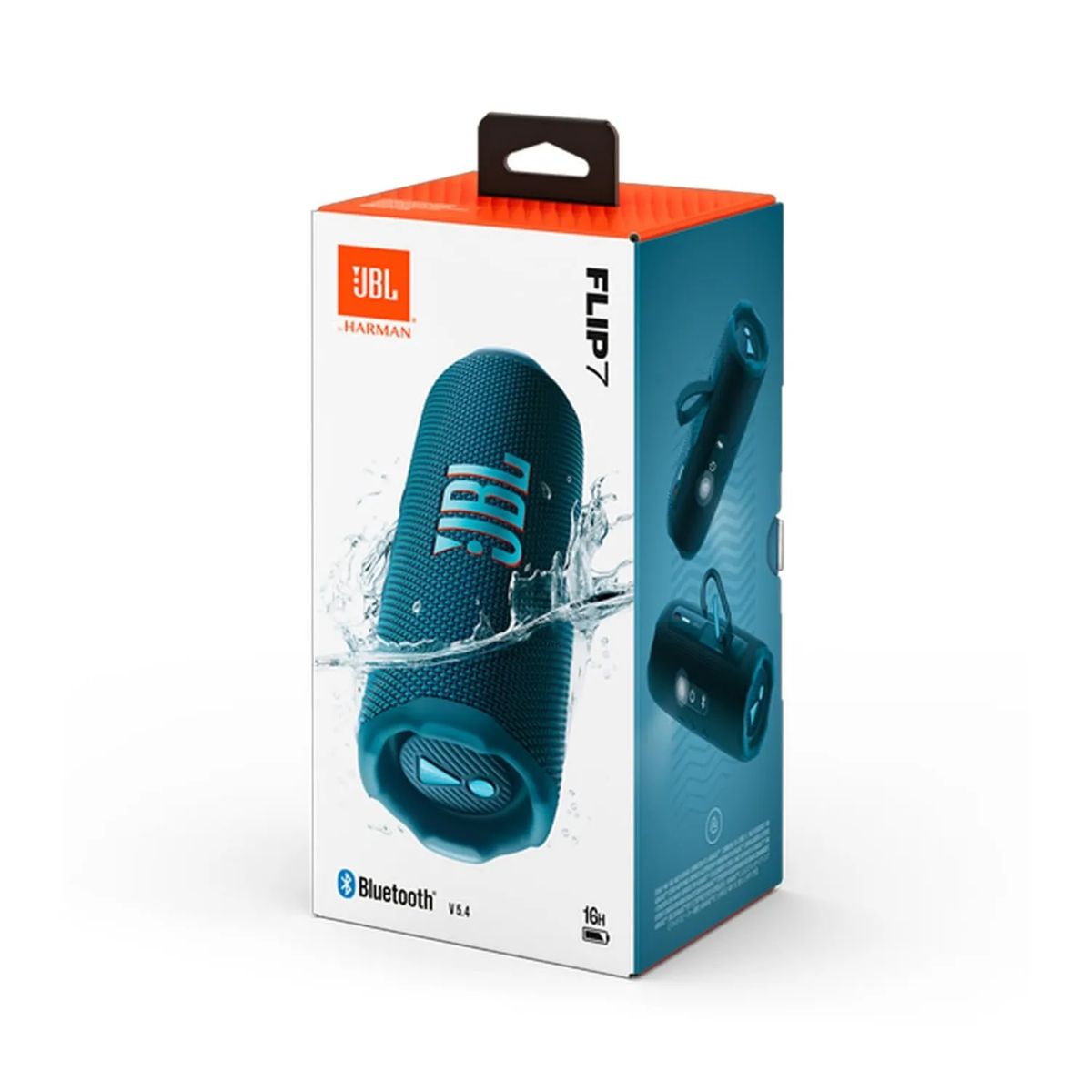 JBL - Parlante Bluetooth Portátil JBL Flip 7 Inalámbrico – Azul