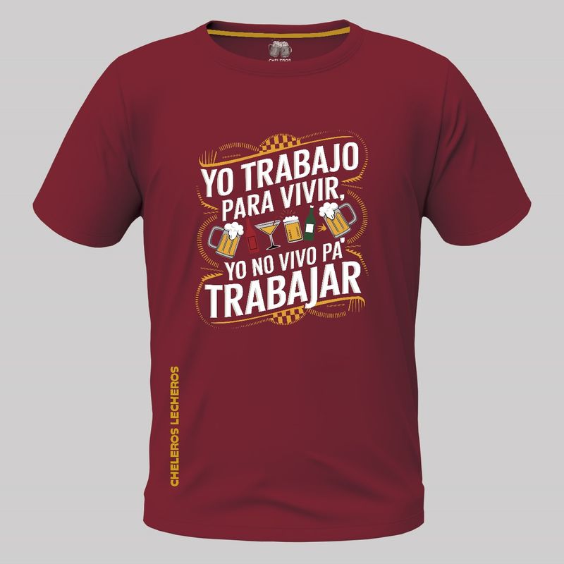 CHELEROS LECHEROS - Polo Chelero YO TRABAJO PARA VIVIR