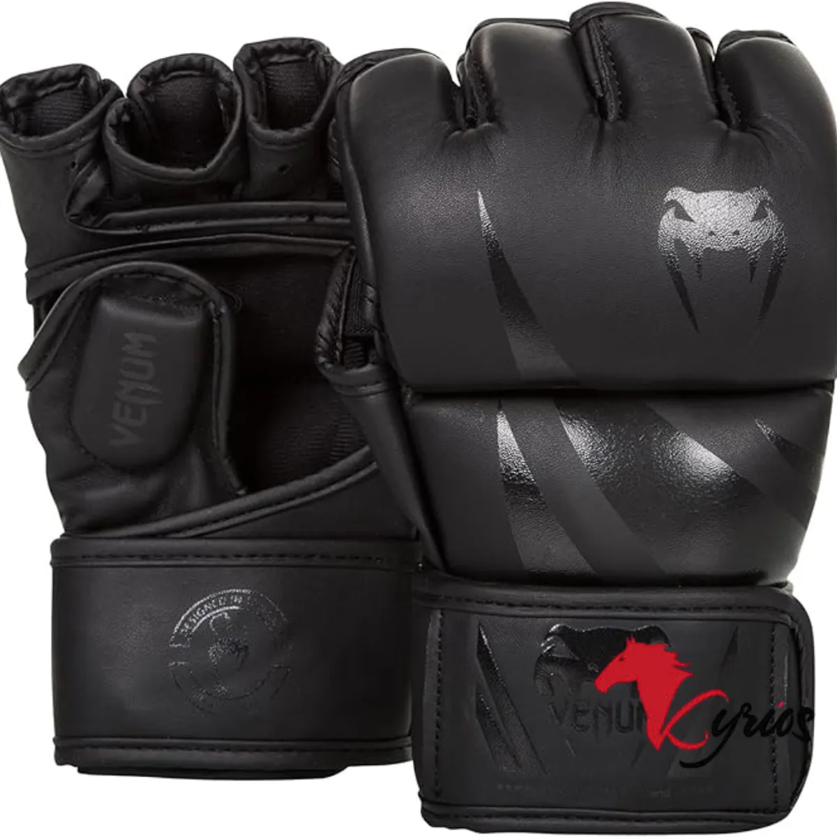NO LOGO - Guantes De MMA Venum Color Negro Talla M