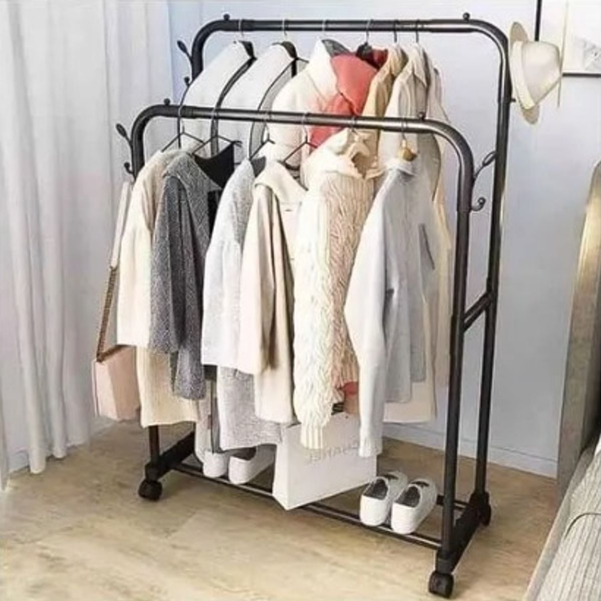 GENERICO - PERCHERO DOBLE ARMABLE