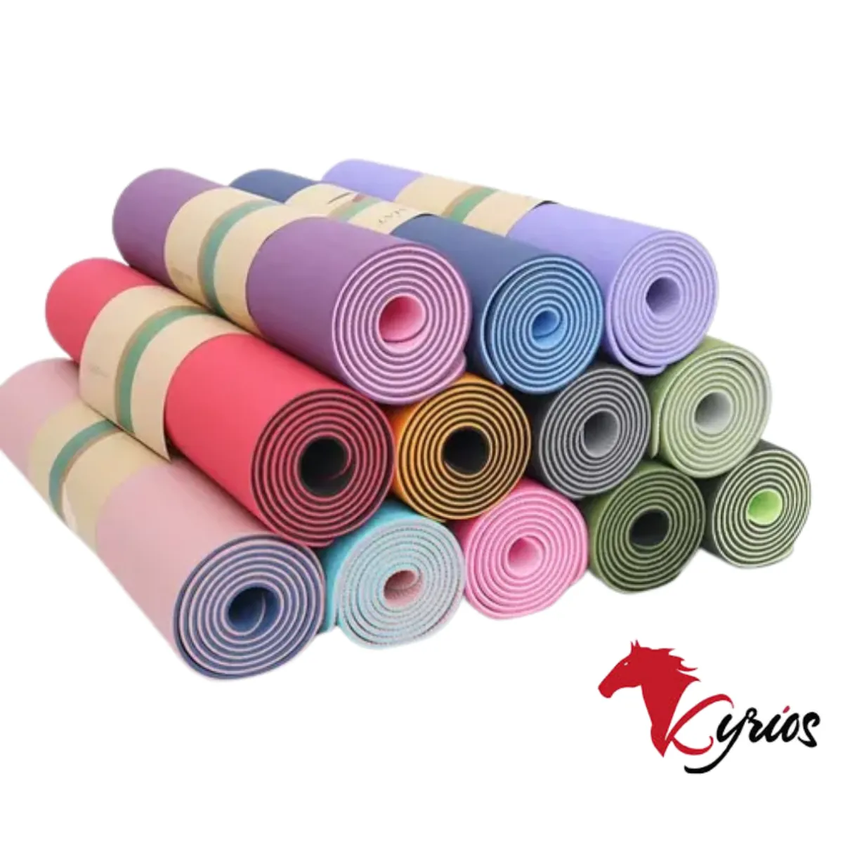 NO LOGO - Matt Ecológico De 6 MM Doble Color