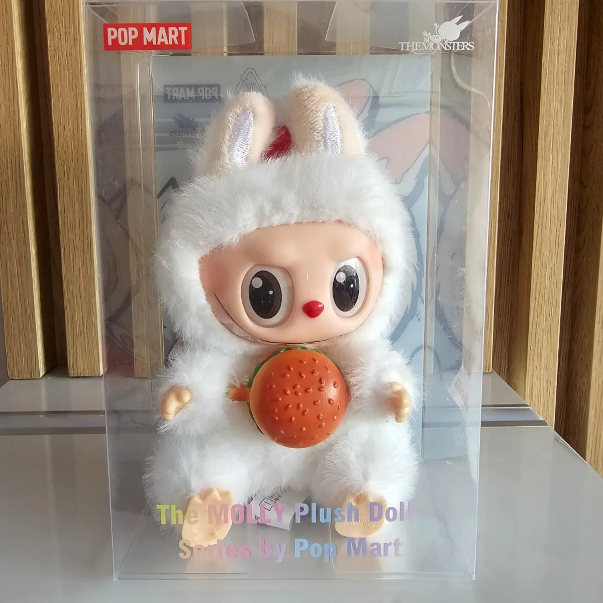 KAWAI - Dupe Bubu con Hamburguesa Serie Have a Seat Réplica