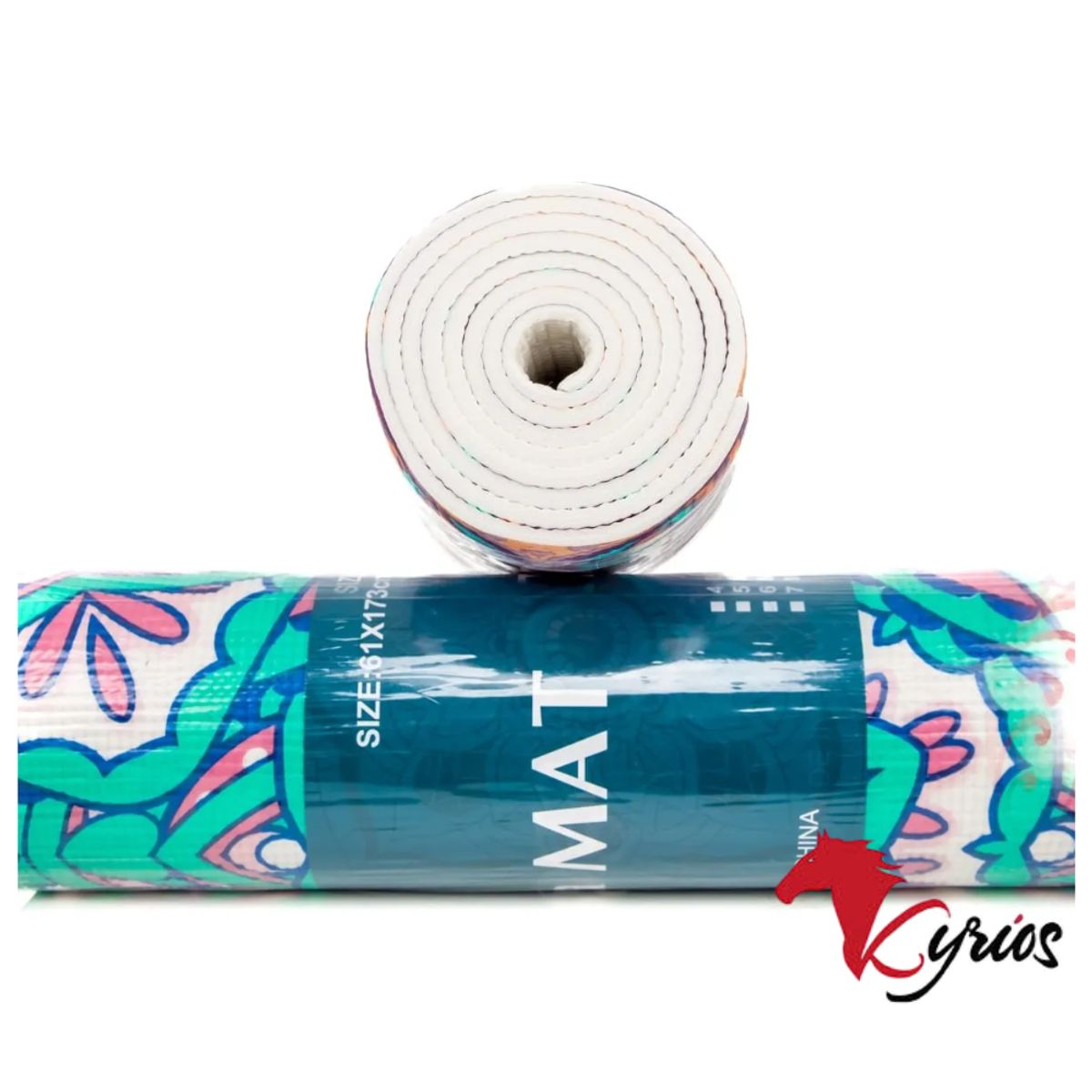 NO LOGO - Matt De 6 mm Con Diseño Para Entrenamiento De Yoga