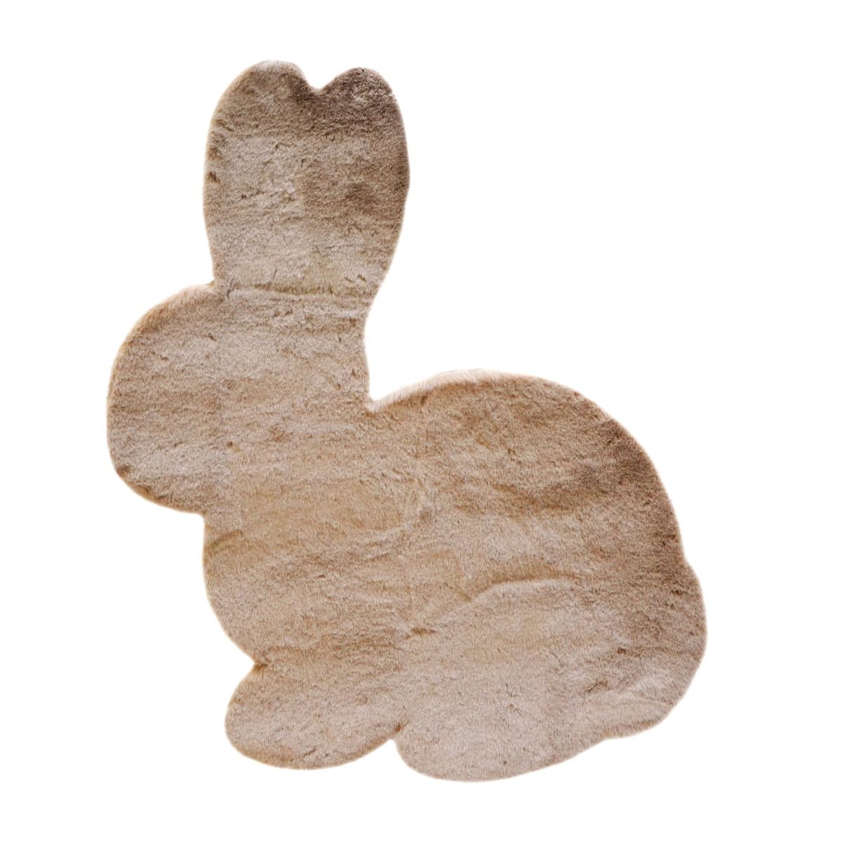 MULTITOP - Alfombra Conejito 73 x 90cm Beige