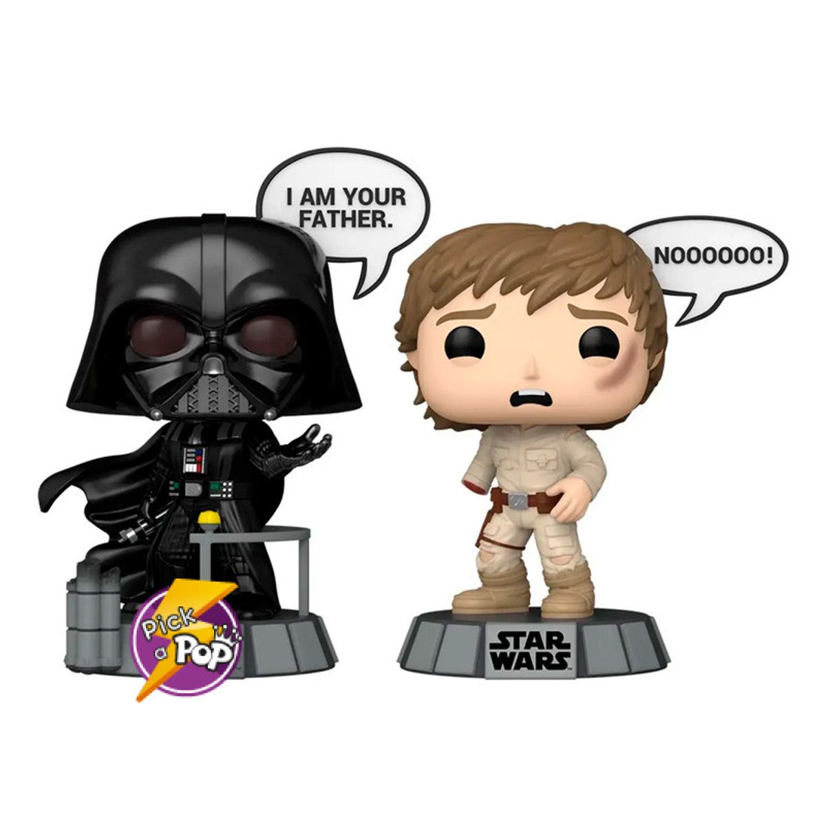 FUNKO - DARK VADER LUKE SKYWALKER I AM YOUR FATHER FUNKO POP