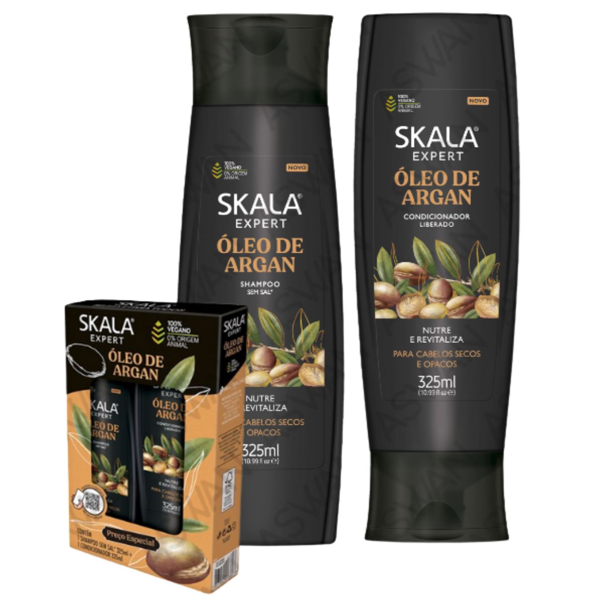 SKALA - PACK ÓLEO DE ARGÁN SHAMPOO + ACONDICIONADOR 325ML - SKALA EXPERT