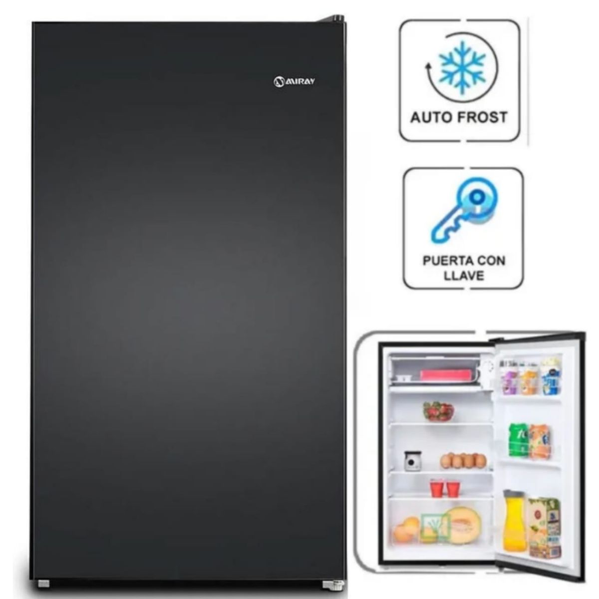 MIRAY - Frigobar Refrigeradora MIRAY RM-93M 93L